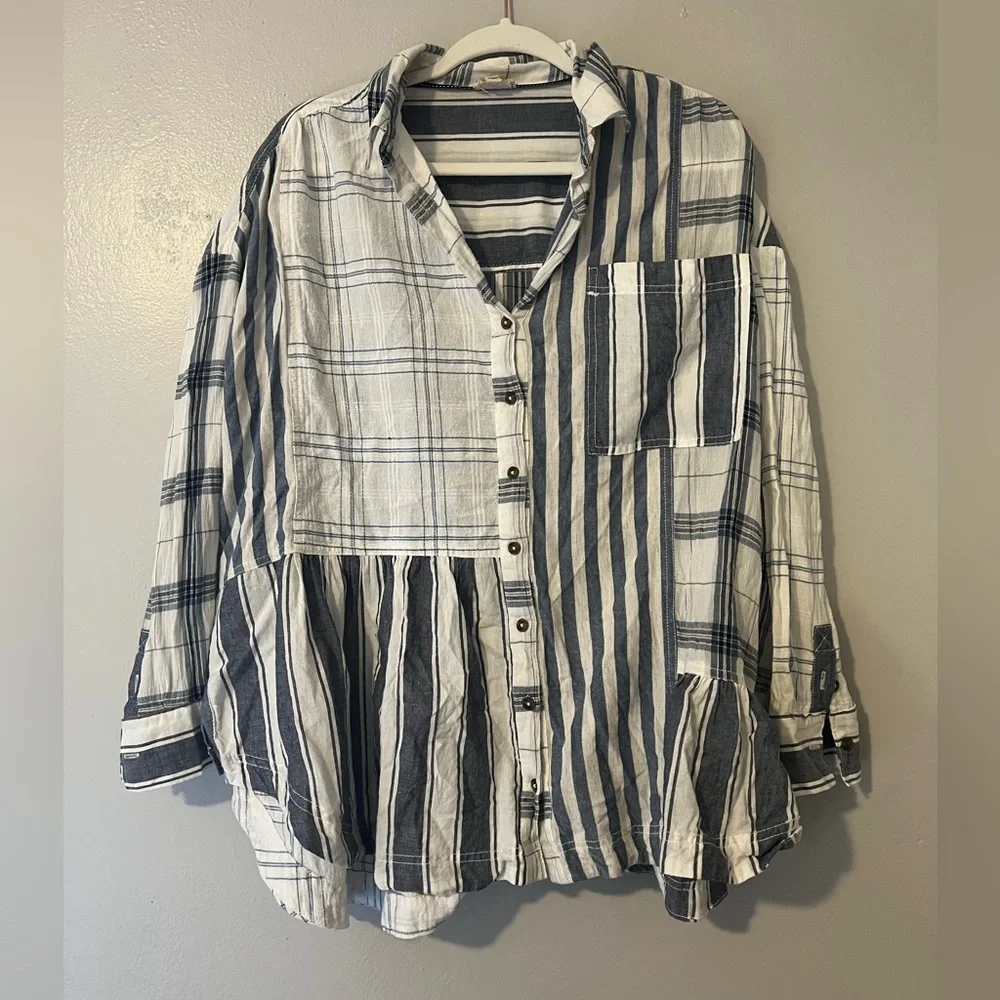 Pilcro Button-Up Shirt - Picture 2 of 9